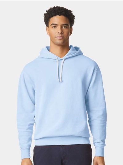 Unisex Garment-Dyed Lightweight Fleece Hooded Sweatshirt