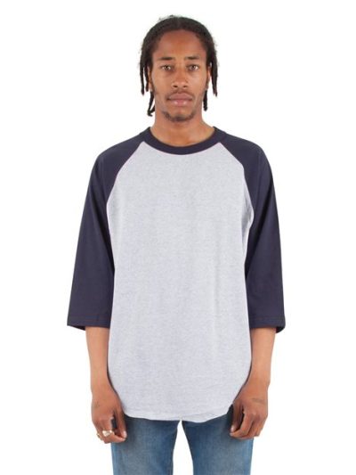 Unisex Three-Quarter Sleeve Raglan T-Shirt