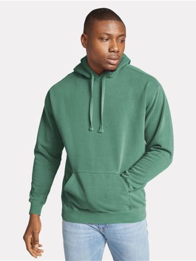 Unisex Garment-Dyed Hooded Sweatshirt
