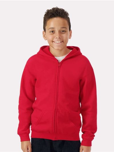 Youth Heavy Blend™ Full-Zip Hooded Sweatshirt