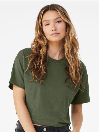 Women's Jersey Crop Tee