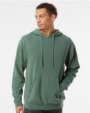 Unisex Midweight Pigment-Dyed Hooded Sweatshirt