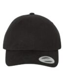 Peached Cotton Twill Dad Hat