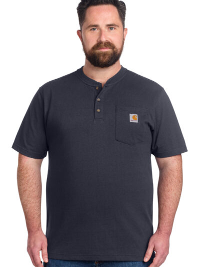 Carhartt ®  Short Sleeve Henley T-Shirt