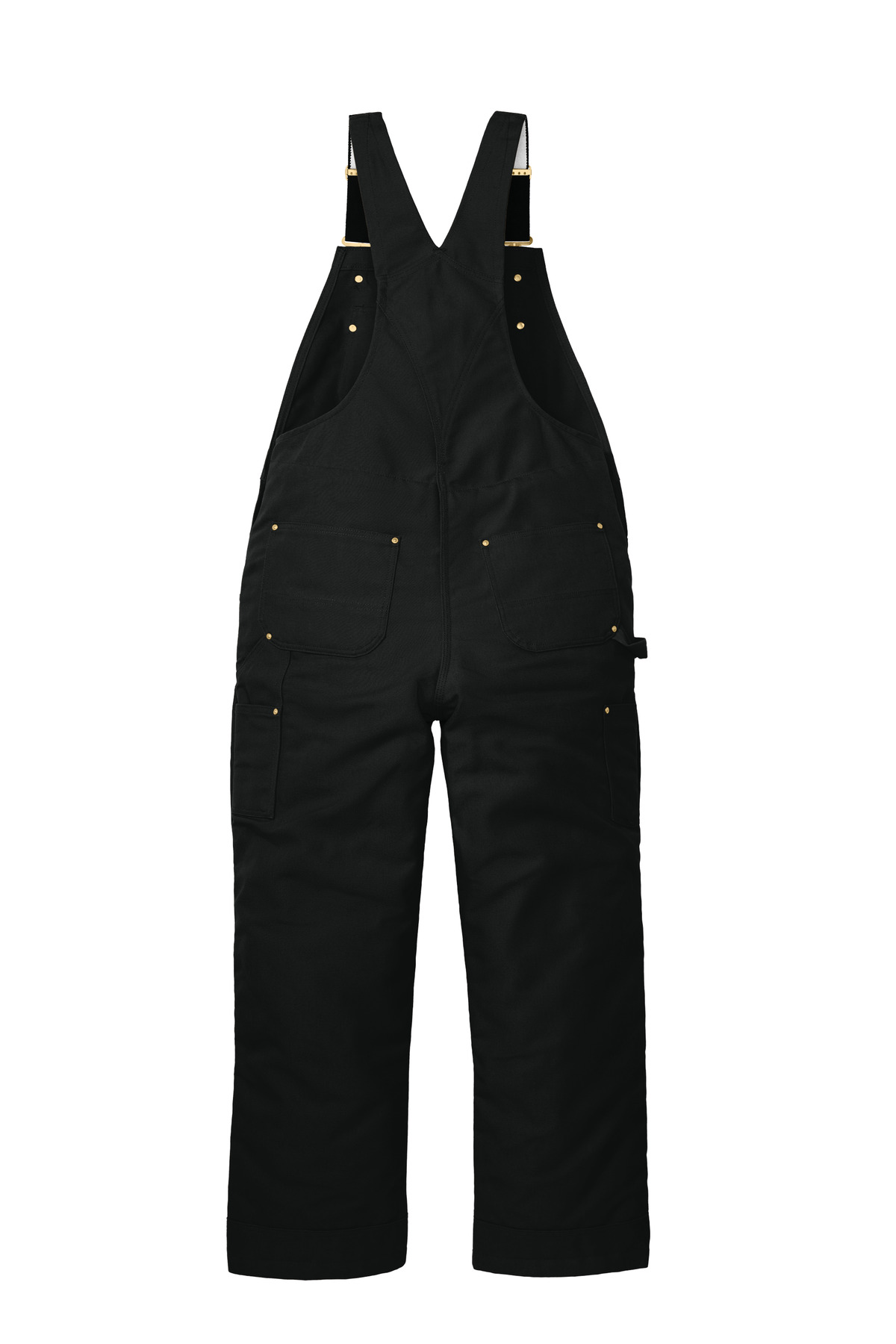 Carhartt ® Short Firm Duck Insulated Bib Overalls - Image 4