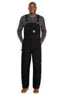 Carhartt ®  Short Firm Duck Insulated Bib Overalls