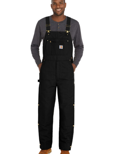 Carhartt ®  Short Firm Duck Insulated Bib Overalls